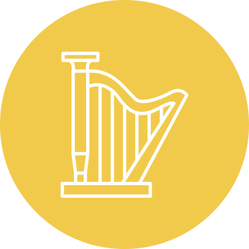 Harp Generic color fill icon