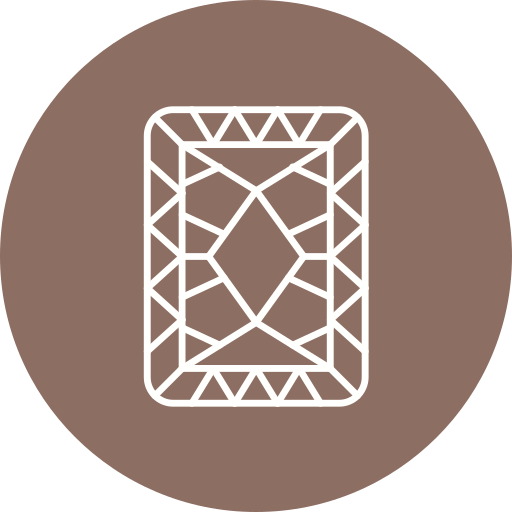 Gemstone Generic color fill icon