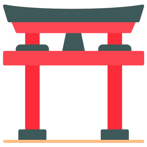 brama torii Generic color fill ikona