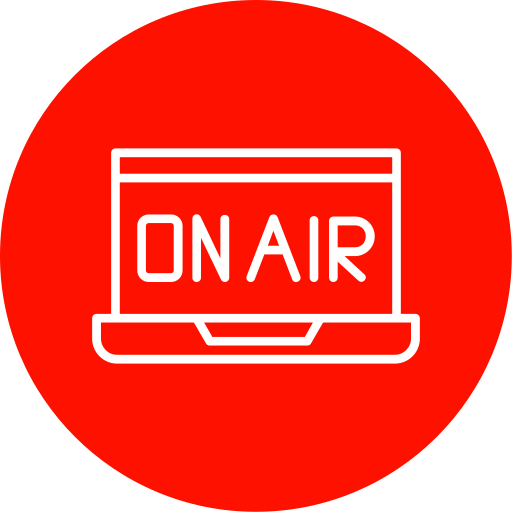 On air Generic color fill icon