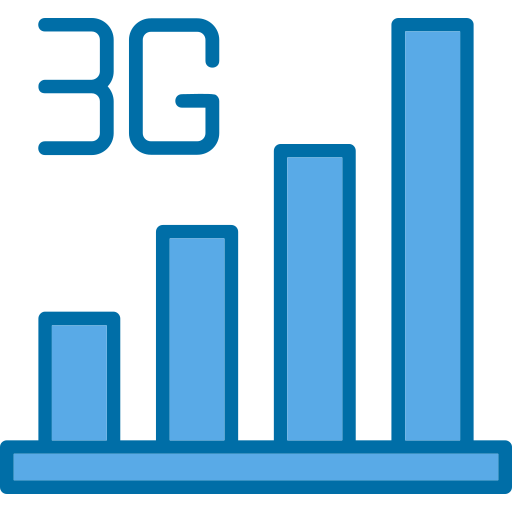 3g Generic color lineal-color icon