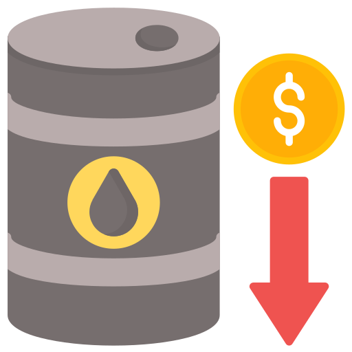 Oil price Generic color fill icon