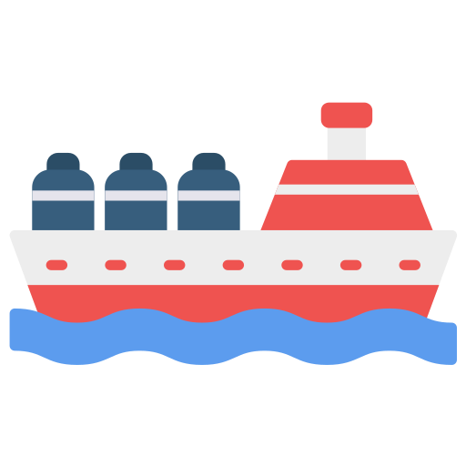 Oil shipping Generic color fill icon