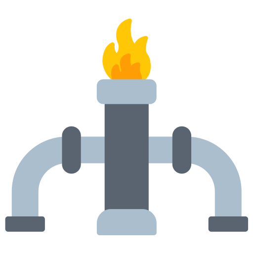 fracking Generic color fill icon