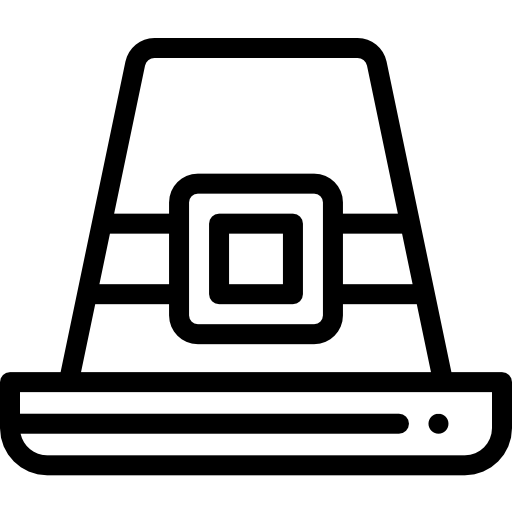 Пилигрим Detailed Rounded Lineal иконка