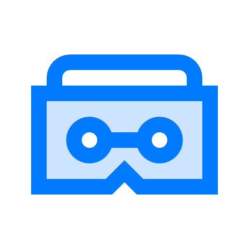 Vr glasses Vitaliy Gorbachev Blue icon