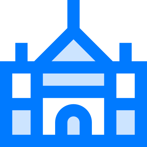 le palais de buckingham Vitaliy Gorbachev Blue Icône