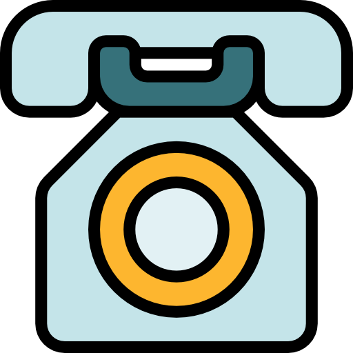telefon mynamepong Lineal Color icon