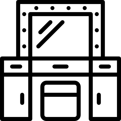 schminktisch mynamepong Lineal icon