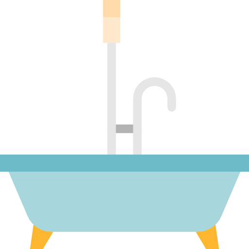 목욕통 mynamepong Flat icon