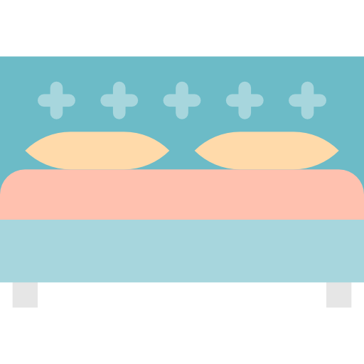 ベッド mynamepong Flat icon