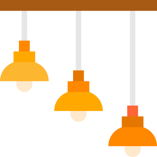 lámparas mynamepong Flat icono