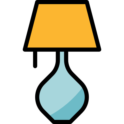 lampe mynamepong Lineal Color icon