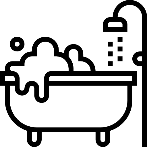 バスタブ mynamepong Lineal icon