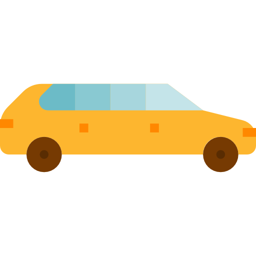 limousine mynamepong Flat icon