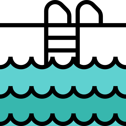 Плавательный бассейн mynamepong Lineal Color иконка