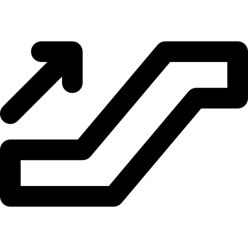 Escalator bqlqn Lineal icon