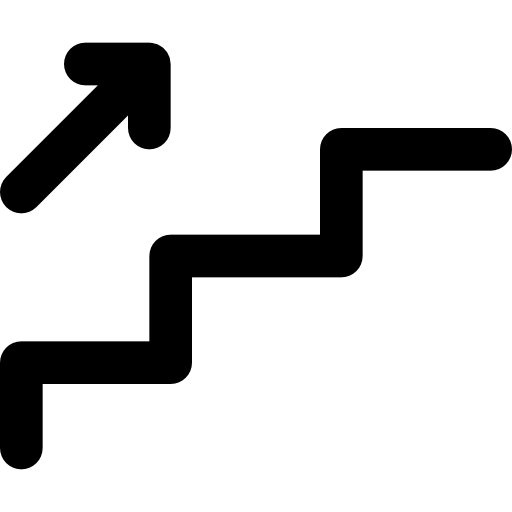階段 bqlqn Lineal icon