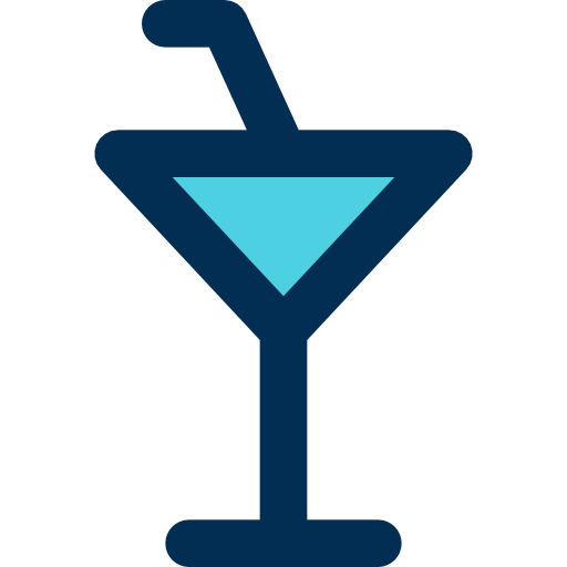 Cocktail bqlqn Lineal Color icon
