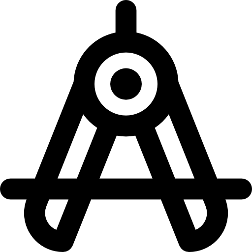 brújula bqlqn Lineal icono