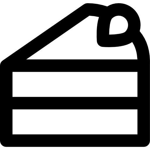Кусок пирога bqlqn Lineal иконка