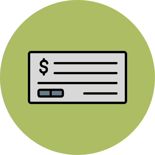 Cheque Generic color lineal-color icon