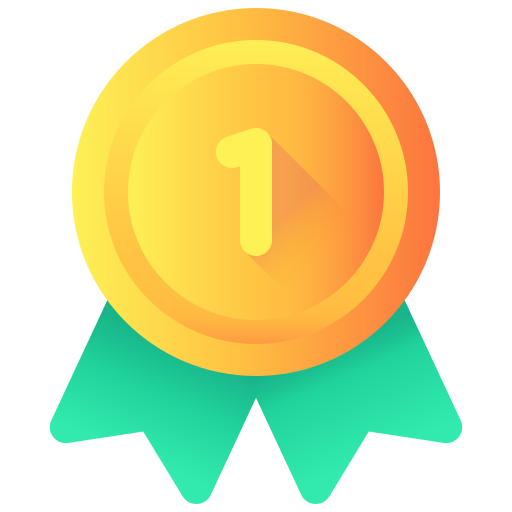 First place Generic gradient fill icon