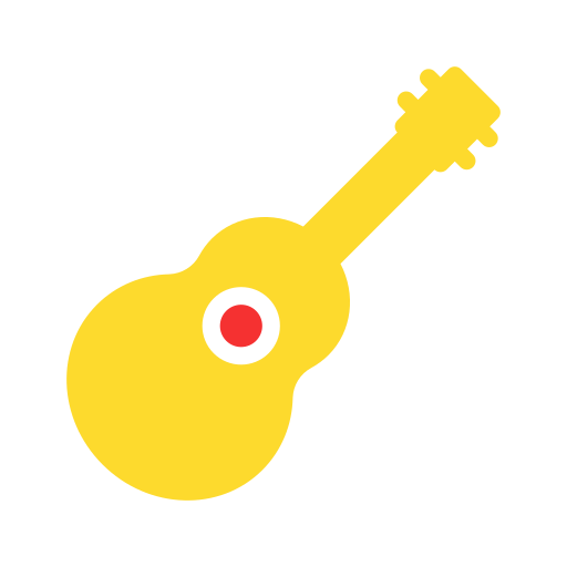 ギター Generic color fill icon