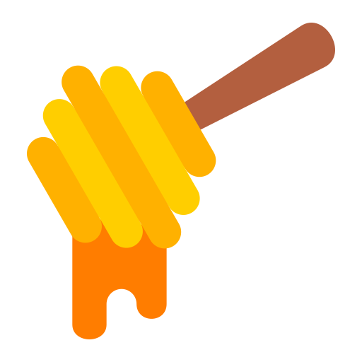 Honey dipper Generic color fill icon