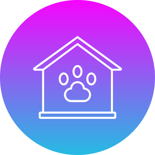 Animal shelter Generic gradient fill icon