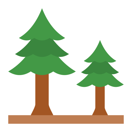 Pine tree Generic color fill icon