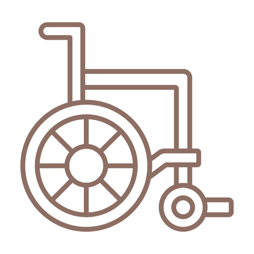 Wheelchair Generic color outline icon