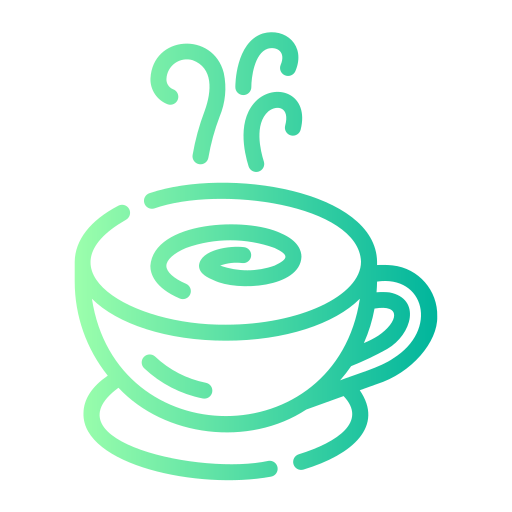 cappuccino Generic gradient outline icoon