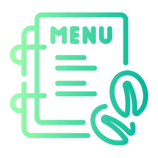 menu Generic gradient outline Icône