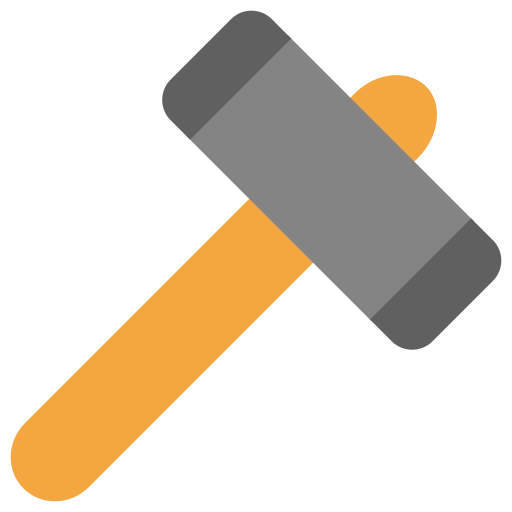 Sledgehammer Generic color fill icon