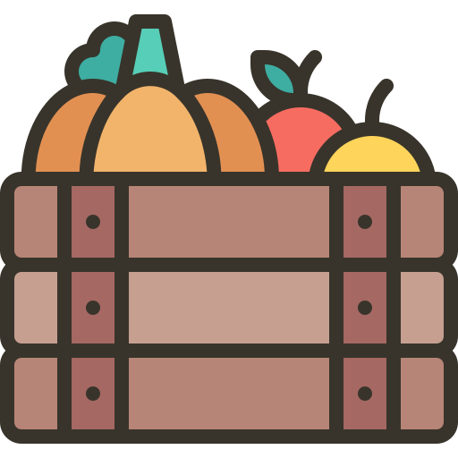 Fruit box Generic color lineal-color icon
