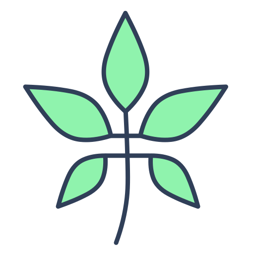 나뭇잎 Generic color lineal-color icon