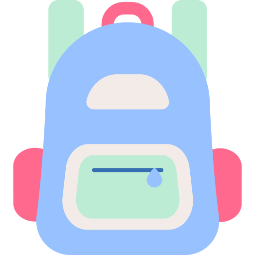 Backpack Generic color fill icon