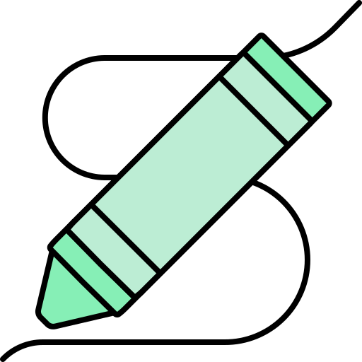 Цветной карандаш Generic color lineal-color иконка