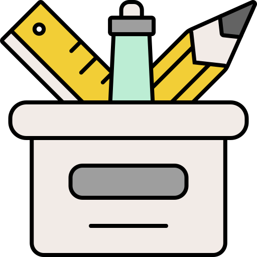 Stationery Generic color lineal-color icon