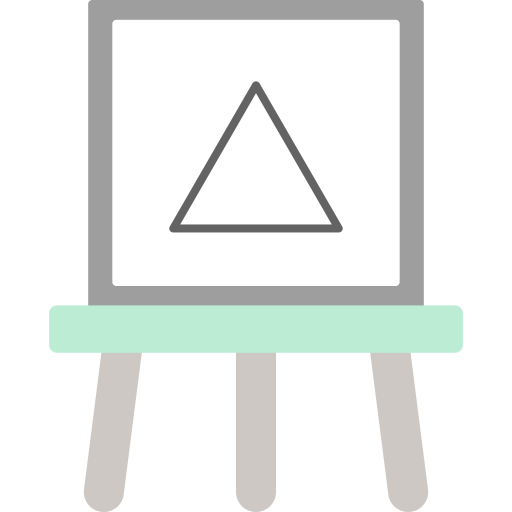 whiteboard Generic color fill icon