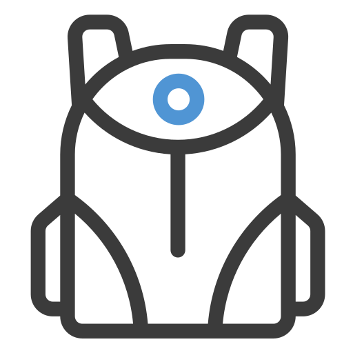 Backpack Generic color outline icon