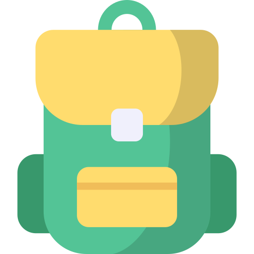Школьная сумка Generic color fill иконка