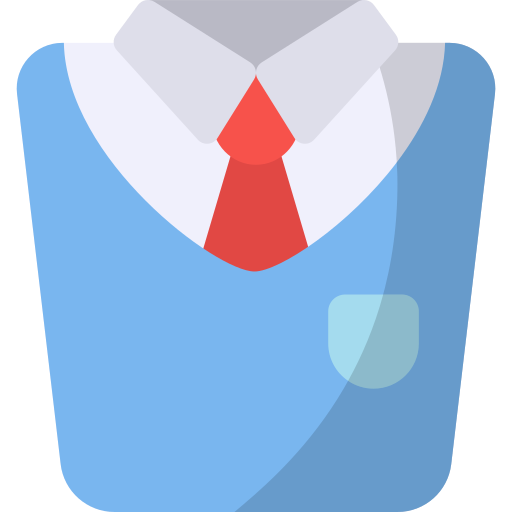 School uniform Generic color fill icon