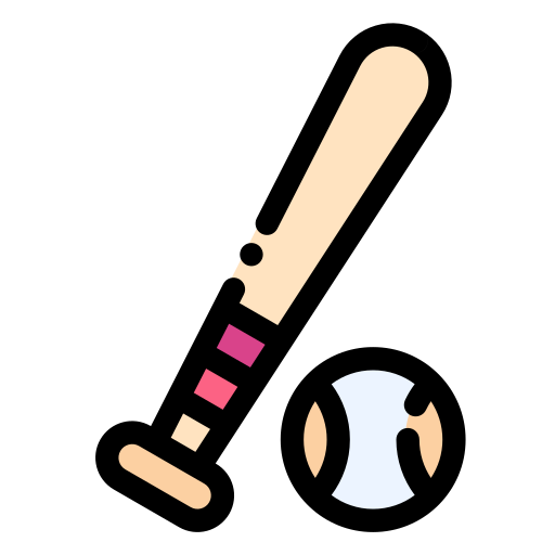 baseball Generic color lineal-color ikona