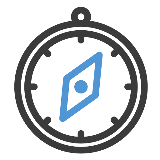 Compass Generic color outline icon