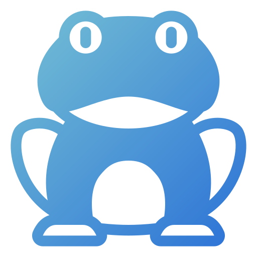 Toad Generic gradient fill icon