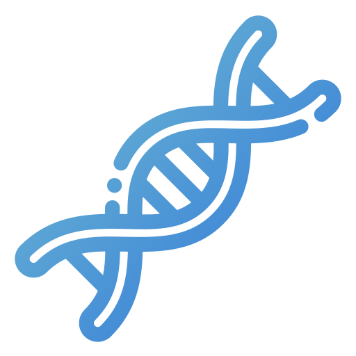 dna Generic gradient outline icona