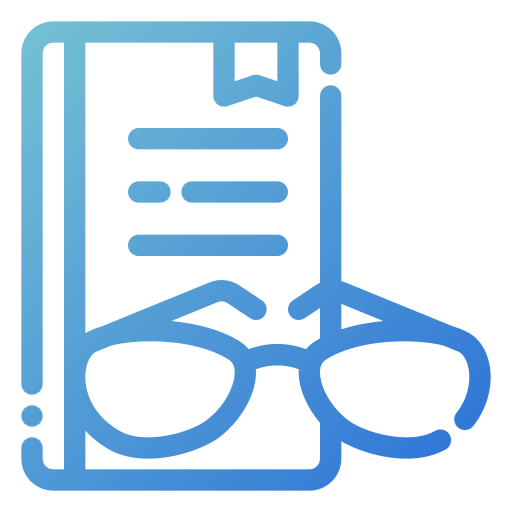 Reading glasses Generic gradient outline icon
