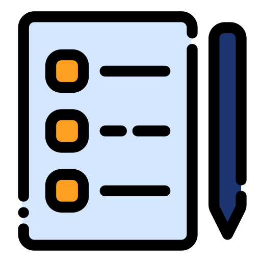 Exam Generic color lineal-color icon